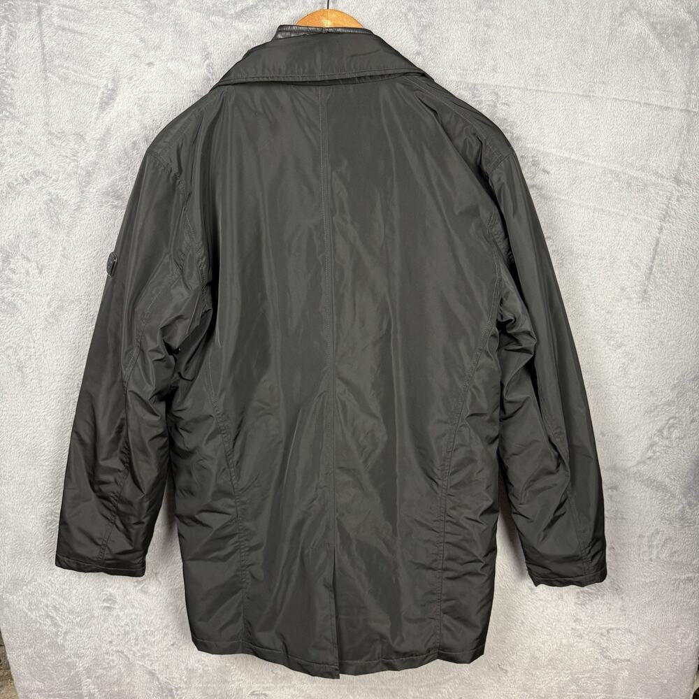 T-Tech by Tumi Mens Insulated Puffer Jacket‎ Zip Snap Black Outdoor M Gorpcore - Picture 7 of 10